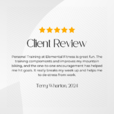 'De-Stress with Personal Training' (Terry)